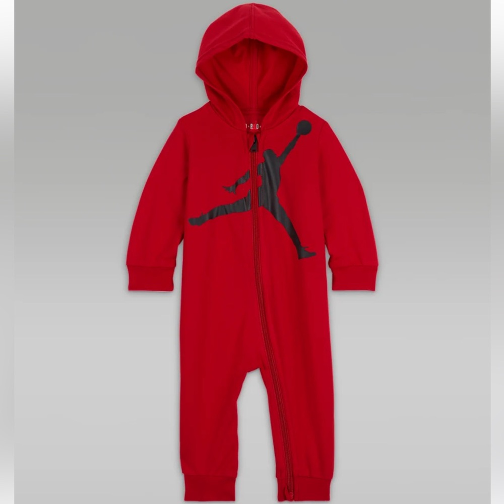 Jordan Baby zipped Hoodie Coveralls - Picture 6 of 9